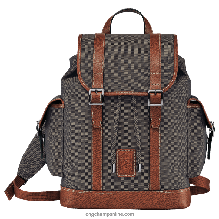 Brown F8FL1103 Boxford Backpack Men Longchamp