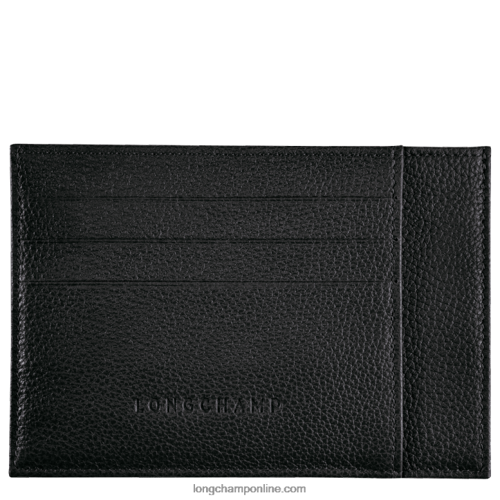 Black F8FL650 Le Foulonne Card holder Men Longchamp