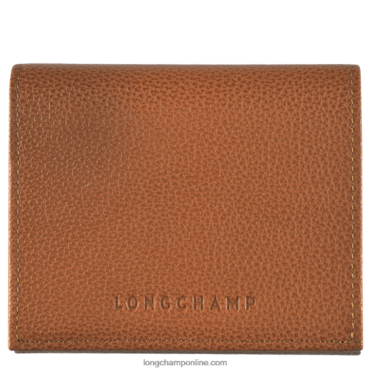 Caramel F8FL543 Le Foulonne Coin purse Men Longchamp