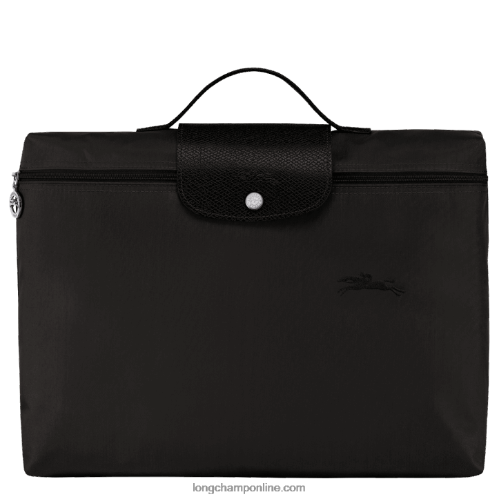 Black F8FL492 Le Pliage Green Document folder Men Longchamp