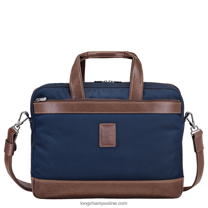 Blue F8FL1089 Boxford Briefcase L Men Longchamp