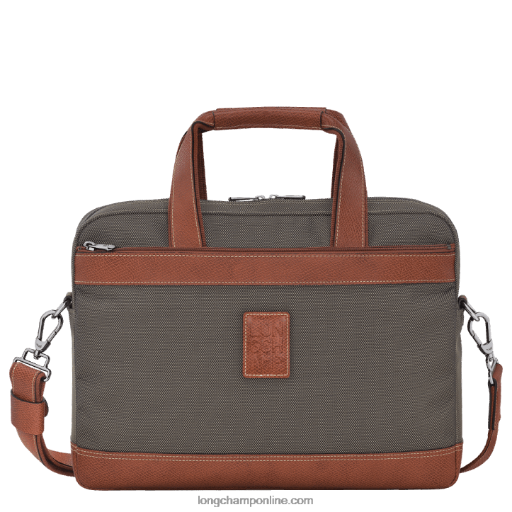 Brown F8FL1094 Boxford Briefcase S Men Longchamp