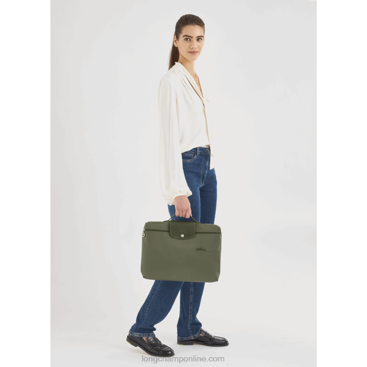 Forest F8FL493 Le Pliage Green Document folder Men Longchamp