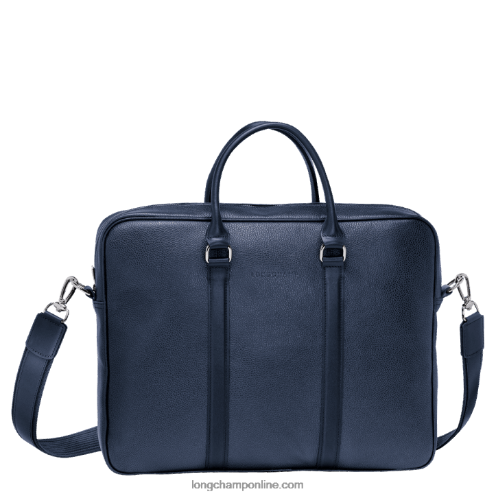 Navy F8FL479 Le Foulonne Briefcase S Men Longchamp
