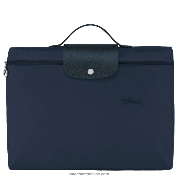 Navy F8FL496 Le Pliage Green Document folder Men Longchamp