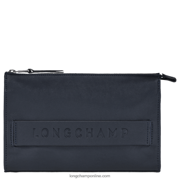 Midnight Blue F8FL13 3D Pouch Men Longchamp
