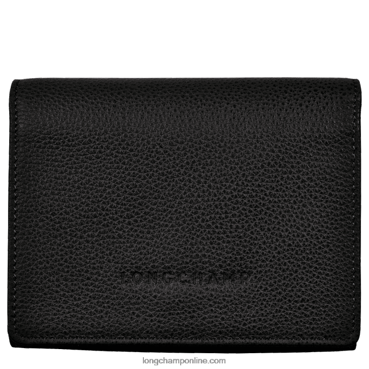 Black F8FL595 Le Foulonne Wallet Men Longchamp