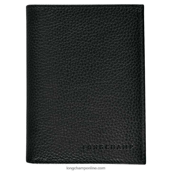 Black F8FL630 Le Foulonne Wallet Men Longchamp