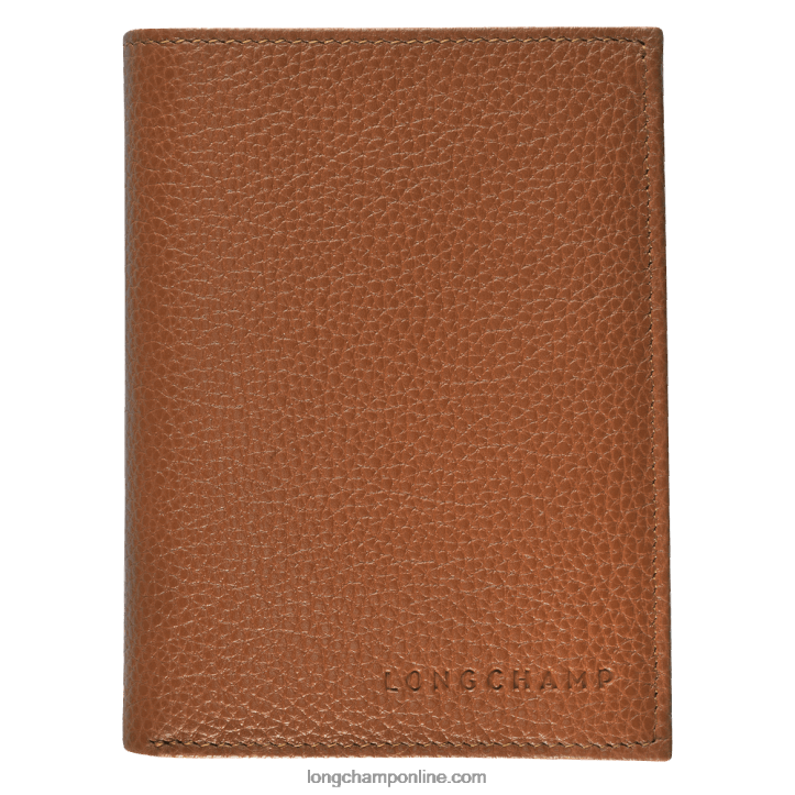 Caramel F8FL632 Le Foulonne Wallet Men Longchamp