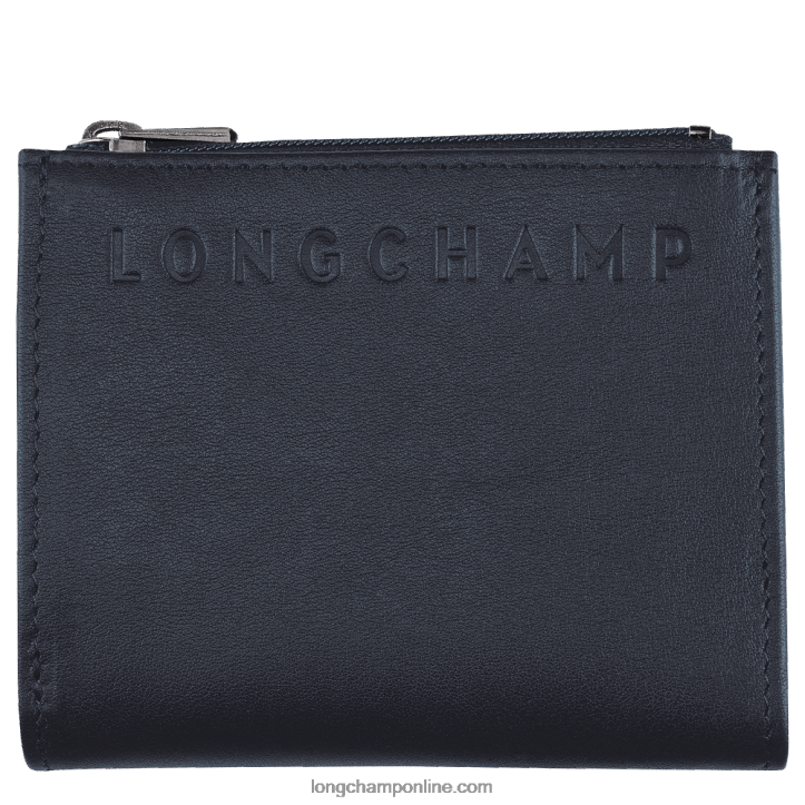 Midnight Blue F8FL626 3D Wallet Men Longchamp