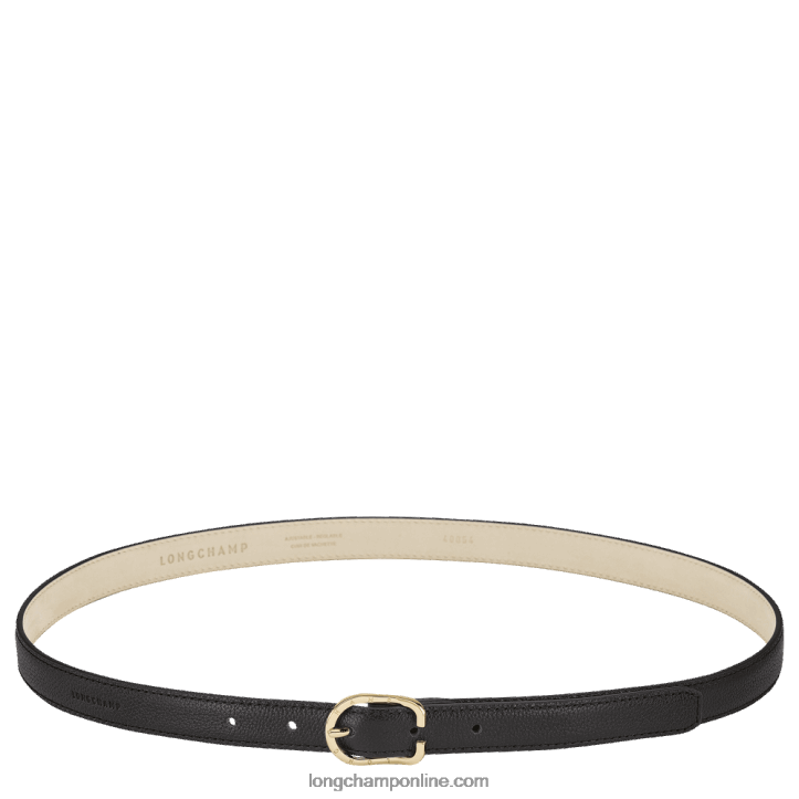 Black F8FL925 Le Foulonne Ladies' belt Women Longchamp