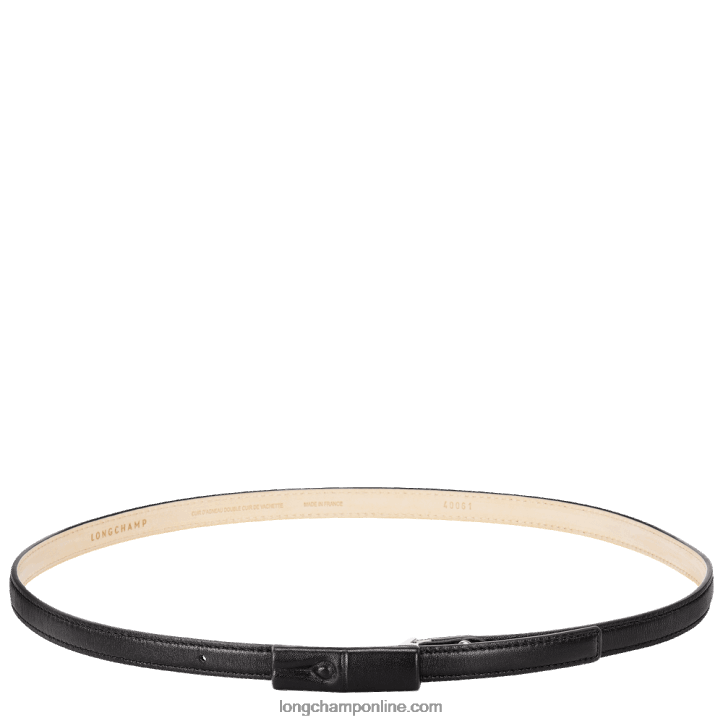 Black F8FL934 Roseau Ladies' belt Women Longchamp