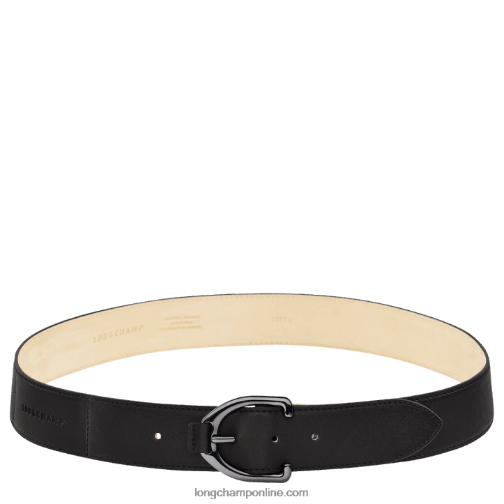 Black F8FL947 3D Ladies' belt Women Longchamp