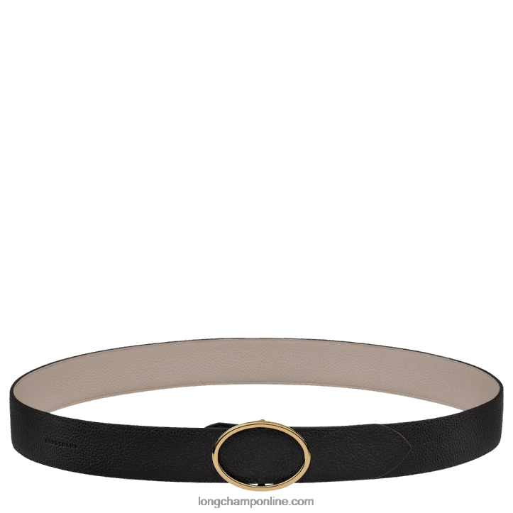 Black/Turtledove F8FL961 Le Foulonne Ladies' belt Women Longchamp