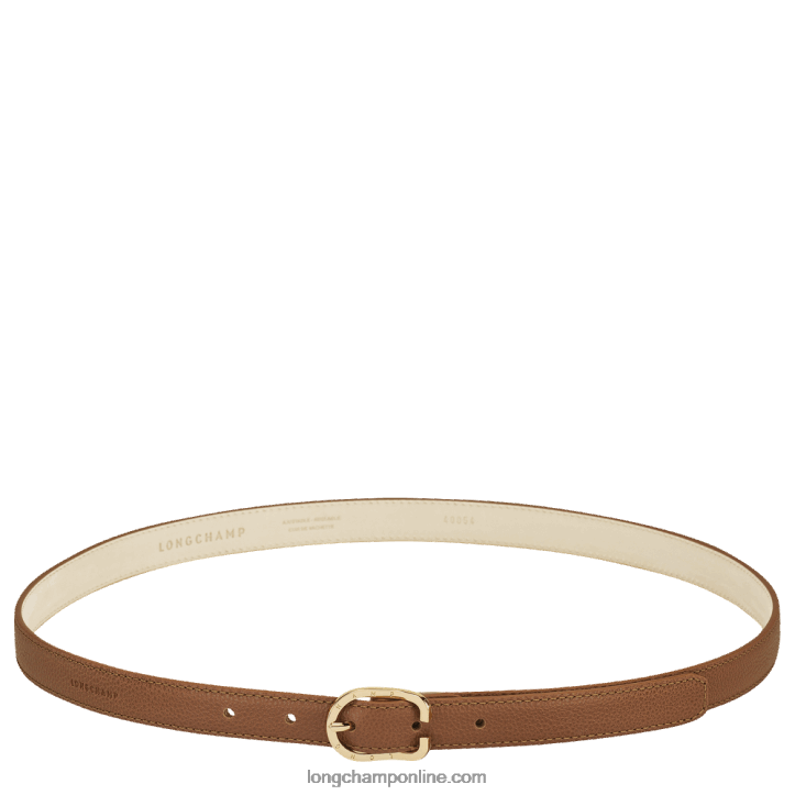 Caramel F8FL927 Le Foulonne Ladies' belt Women Longchamp