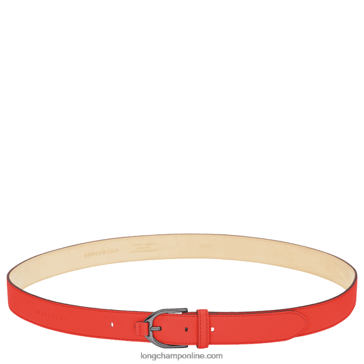 Orange F8FL950 3D Ladies' belt Women Longchamp