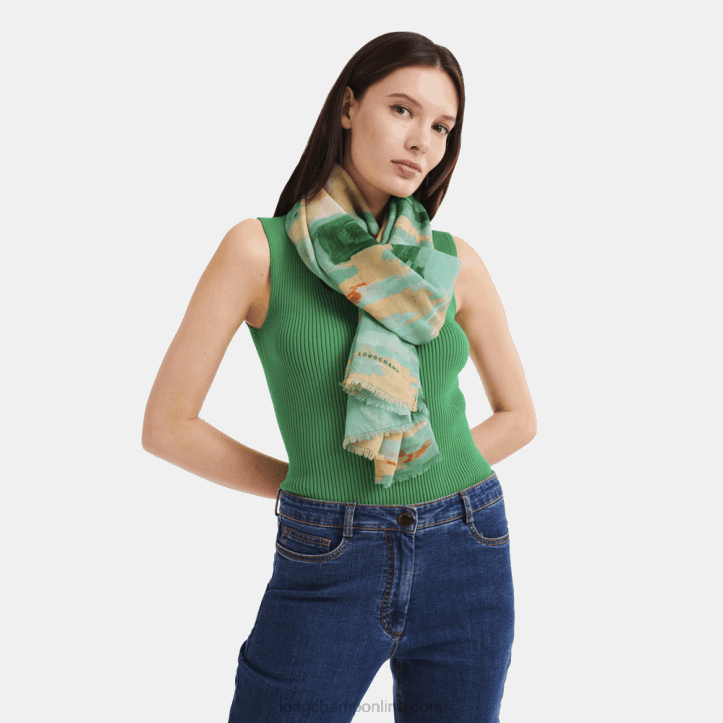 Aqua F8FL1000 Spring/Summer 2023 Collection Stole Women Longchamp