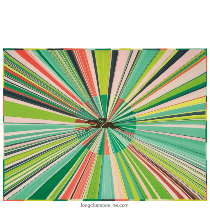 Grass/Green Light F8FL990 Spring/Summer 2023 Collection Stole Women Longchamp