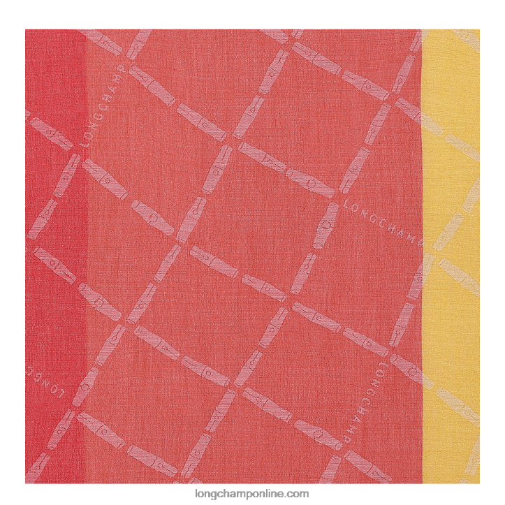 Yellow F8FL998 Spring/Summer 2023 Collection Stole Women Longchamp