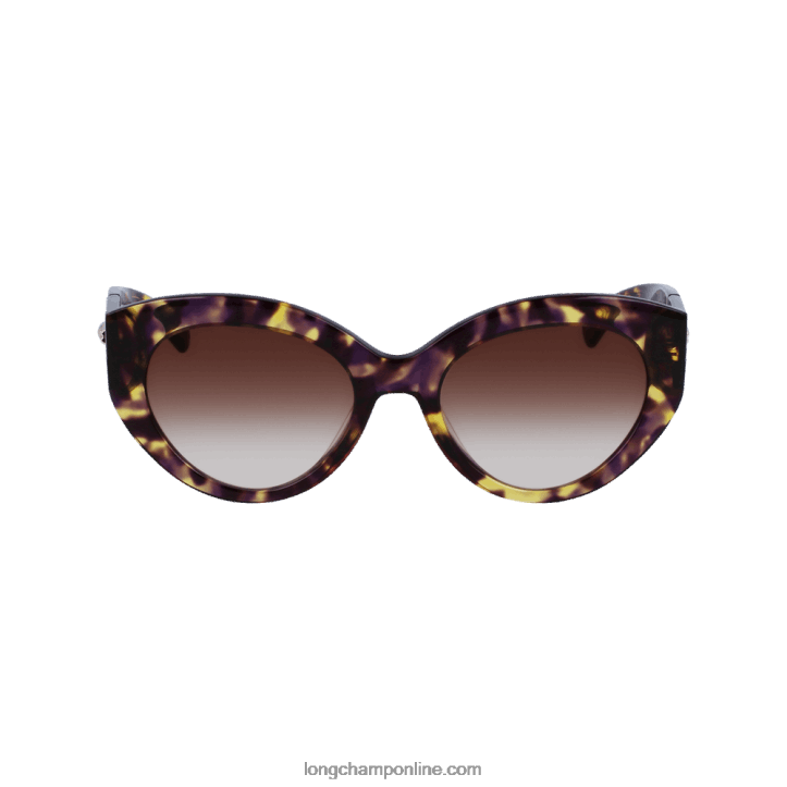 Havana Purple F8FL901 Fall/Winter 2022 Collection Sunglasses Women Longchamp