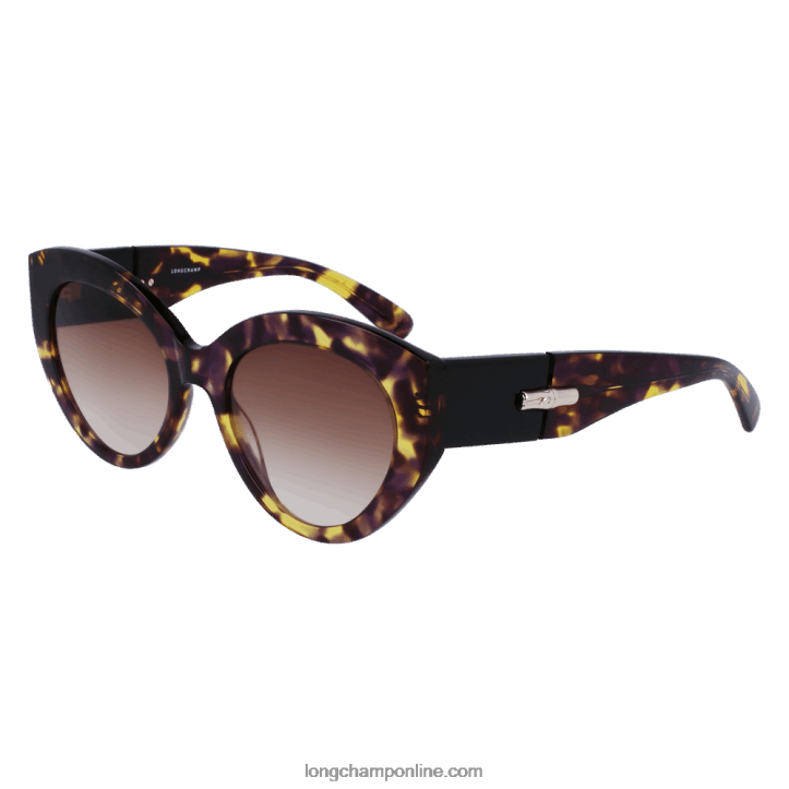 Havana Purple F8FL901 Fall/Winter 2022 Collection Sunglasses Women Longchamp