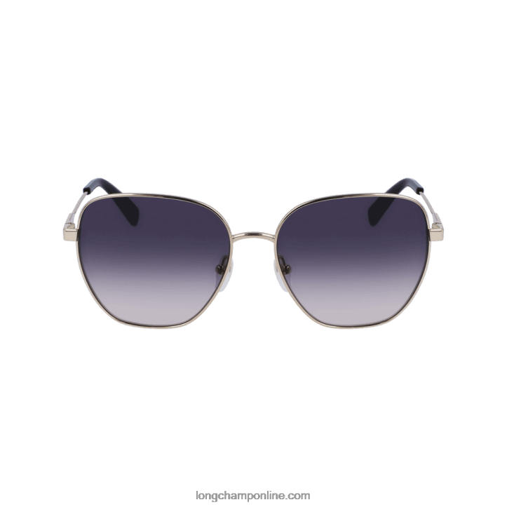 Peach/Grey F8FL16 Spring/Summer Collection 2023 Sunglasses Women Longchamp