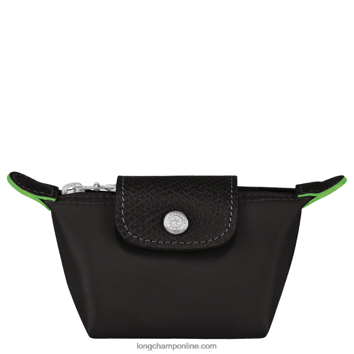 Black F8FL506 Le Pliage Green Coin purse Women Longchamp