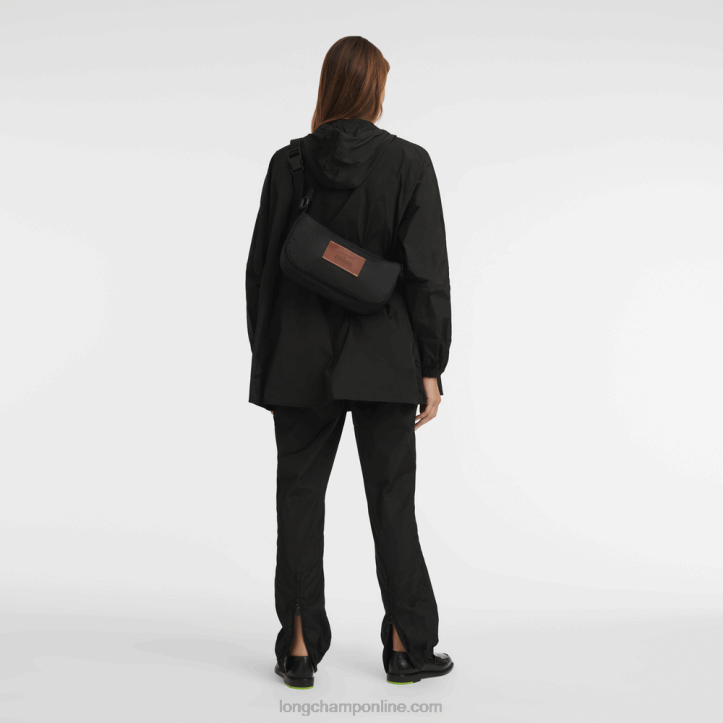 Black F8FL323 X D\'heygere Crossbody bag/Backpack Women Longchamp