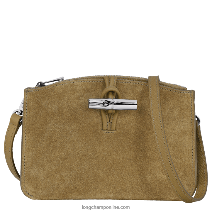 Bronze F8FL257 Roseau Crossbody bag Women Longchamp
