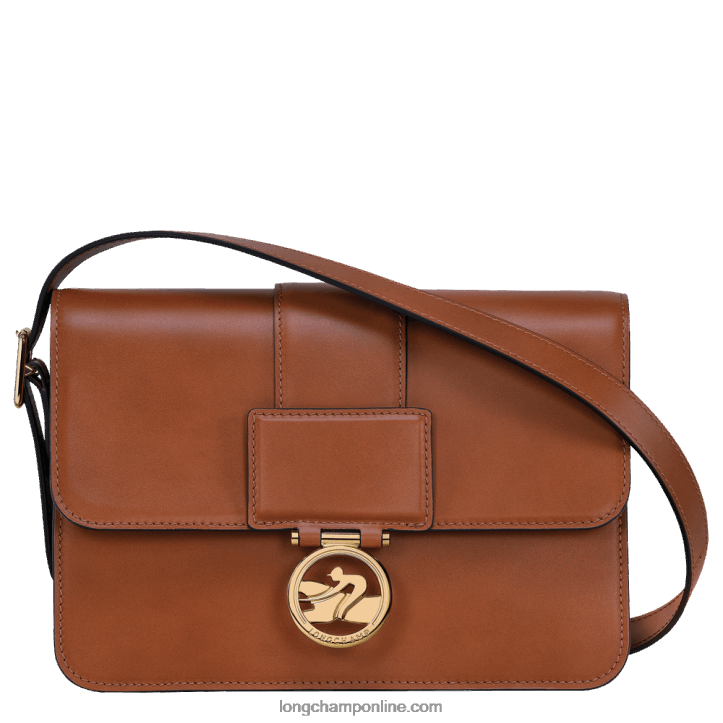 Cognac F8FL233 Box Trot Crossbody bag M Women Longchamp