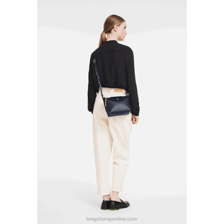 Navy F8FL226 Le Pliage City Crossbody bag XS Women Longchamp