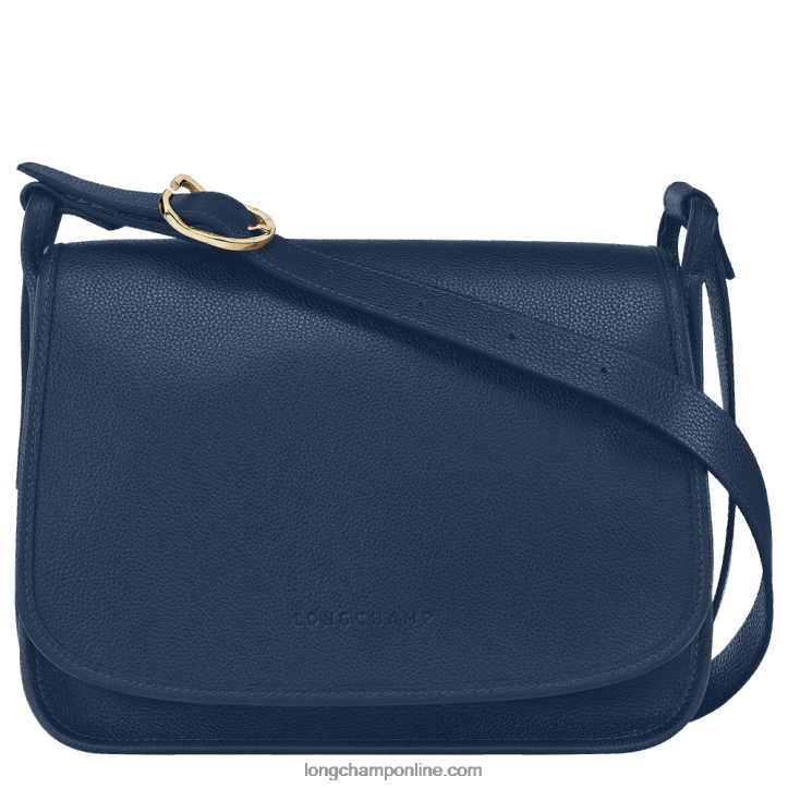 Navy F8FL287 Le Foulonne Crossbody bag M Women Longchamp