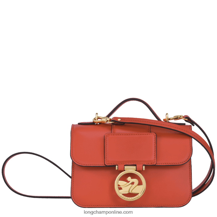 Orange F8FL21 Box Trot Crossbody bag XS Women Longchamp