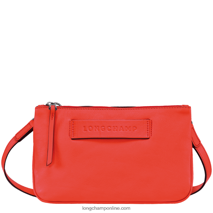 Orange F8FL320 3D Crossbody bag XS Women Longchamp