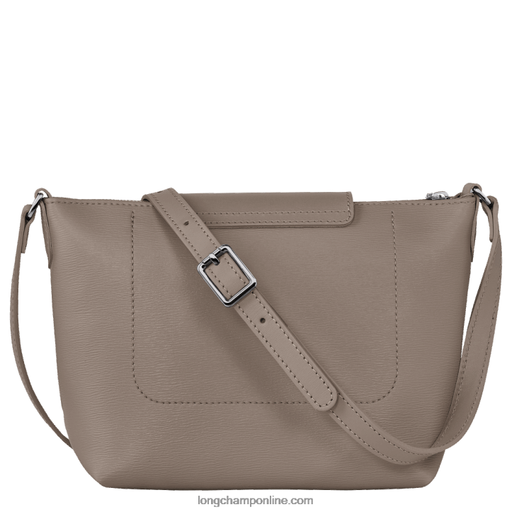 Taupe F8FL224 Le Pliage City Crossbody bag XS Women Longchamp
