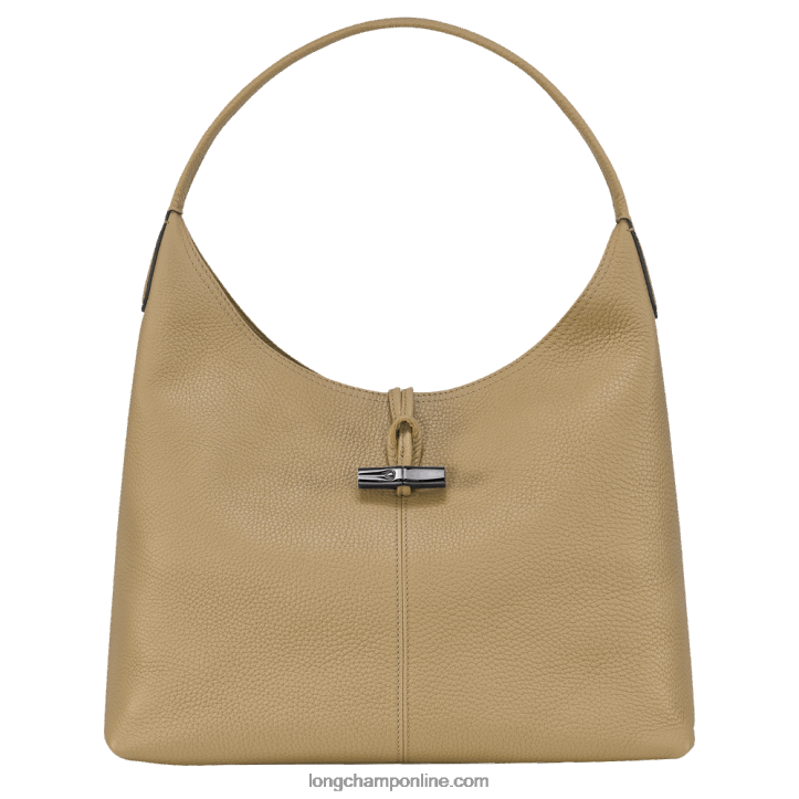 Beige F8FL32 Roseau Essential Hobo bag L Women Longchamp