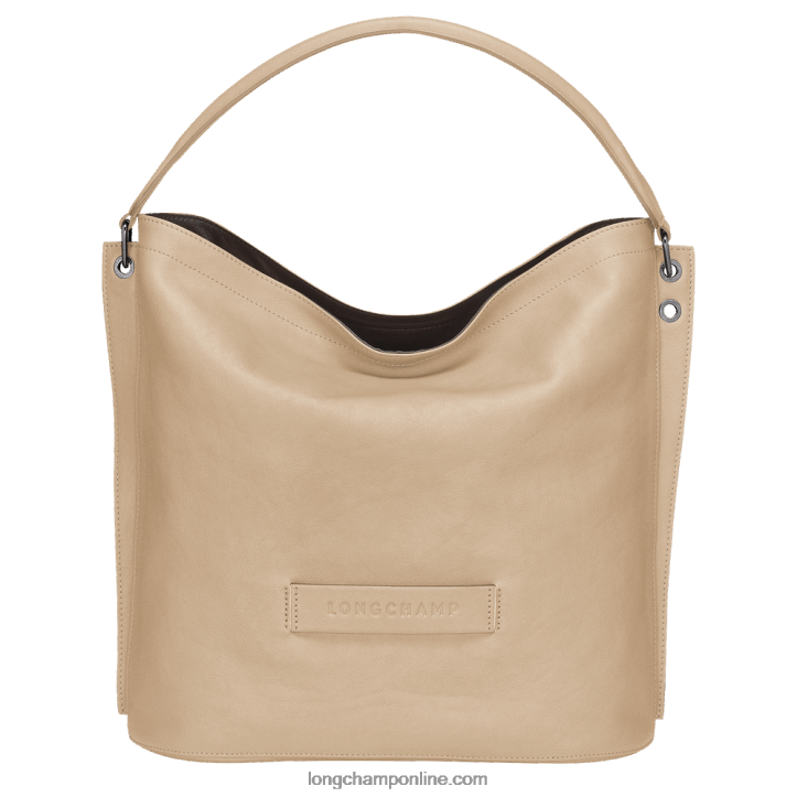 Beige F8FL399 3D Hobo bag L Women Longchamp