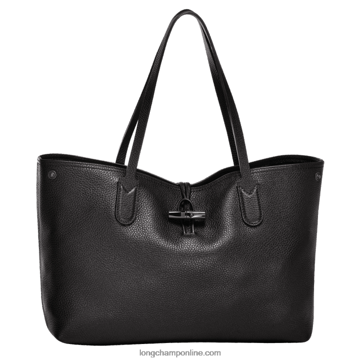 Black F8FL360 Roseau Essential Tote bag L Women Longchamp