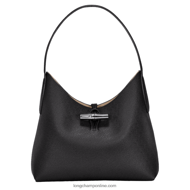 Black F8FL375 Roseau Hobo bag M Women Longchamp