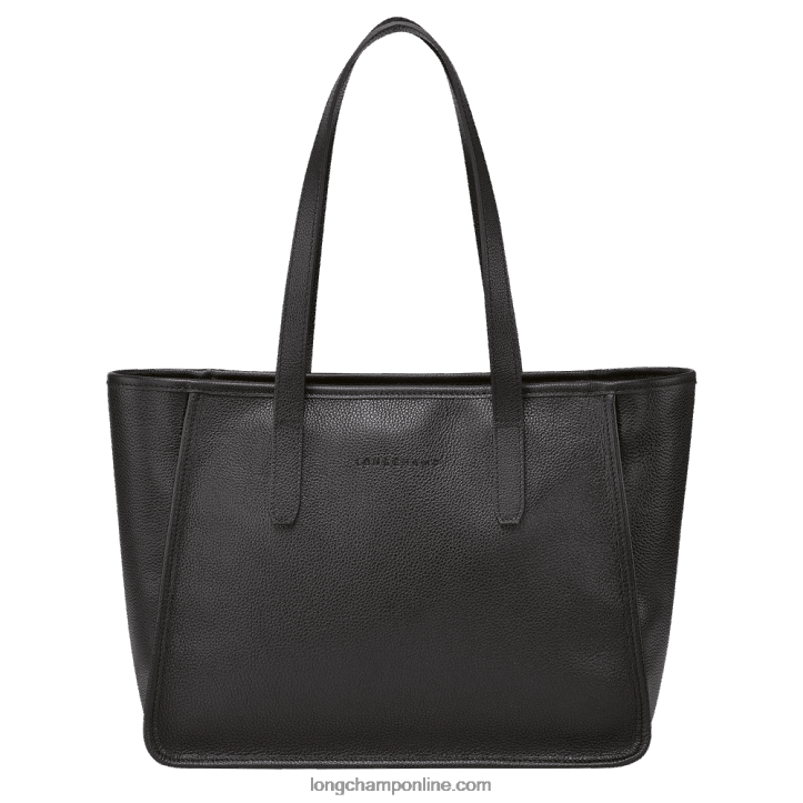 Black F8FL384 Le Foulonne Tote bag L Women Longchamp