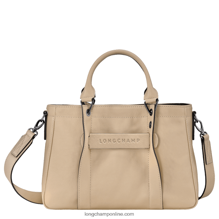 Beige F8FL177 3D Handbag M Women Longchamp