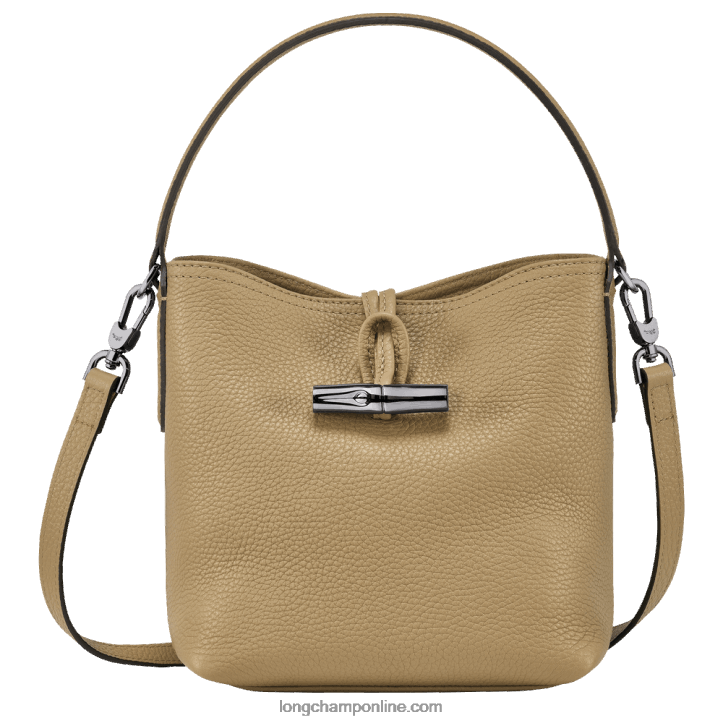 Beige F8FL93 Roseau Essential Bucket bag XS Women Longchamp