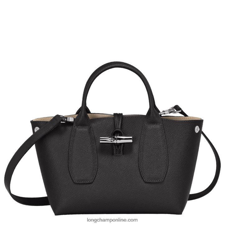 Black F8FL112 Roseau Handbag S Women Longchamp