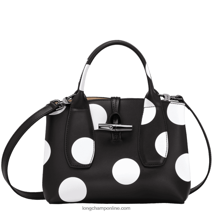 Black F8FL123 Roseau Handbag S Women Longchamp