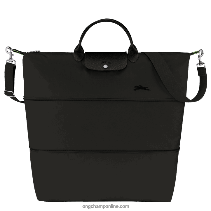 Black F8FL800 Le Pliage Green Travel bag expandable Women Longchamp