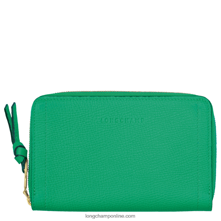 Grass/Green Light F8FL617 Mailbox Wallet Women Longchamp